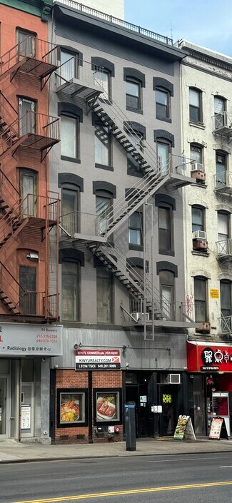 Plus de détails pour 96 Bowery, New York, NY - Bureau à vendre