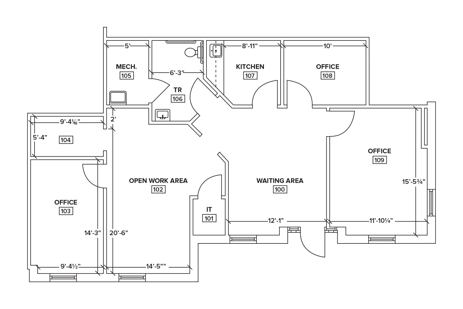 46 Vreeland Dr, Skillman, NJ à louer Plan d’étage– Image 1 sur 2