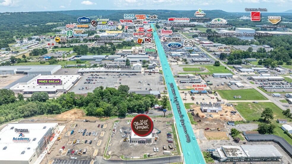 1401 E Main St, Russellville, AR à vendre - Photo de l’immeuble – Image 3 sur 4