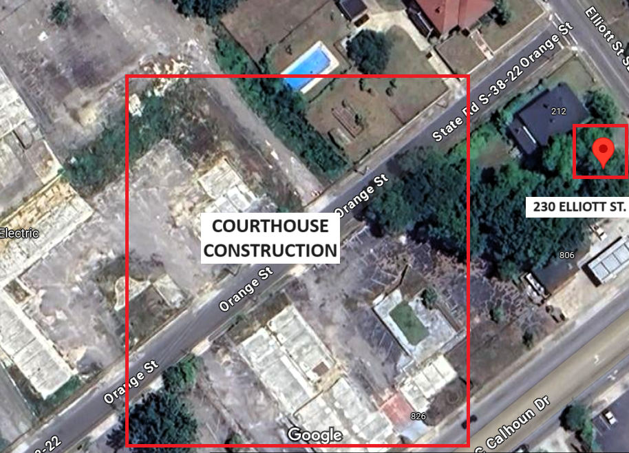 230 Elliott St, Orangeburg, SC à louer Aérien– Image 1 sur 2