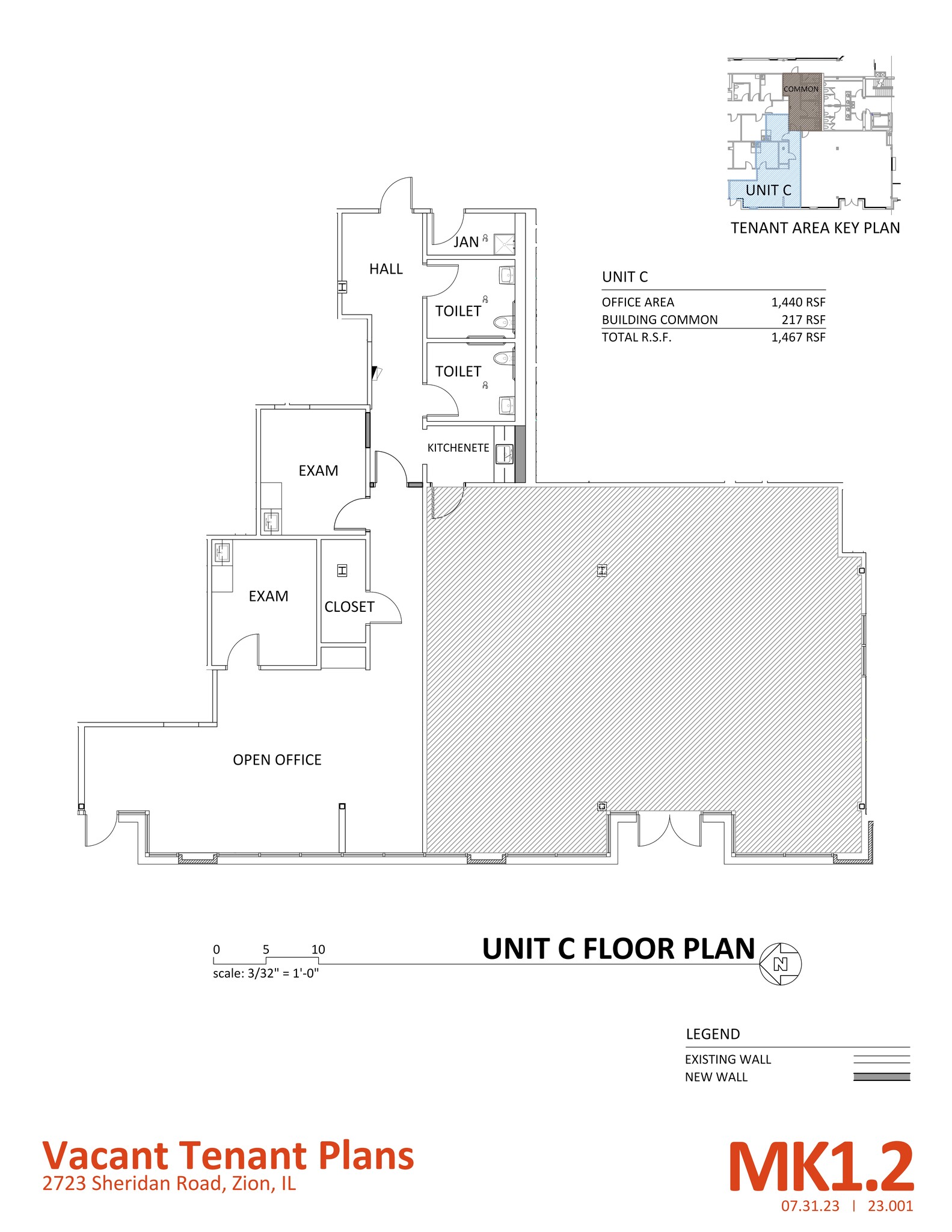 2723 Sheridan Rd, Zion, IL à louer Plan de site– Image 1 sur 9