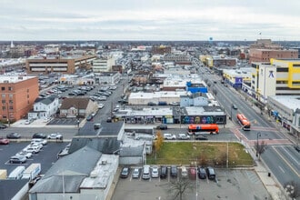 10 W Columbia St, Hempstead, NY - Vue aérienne  vue de carte