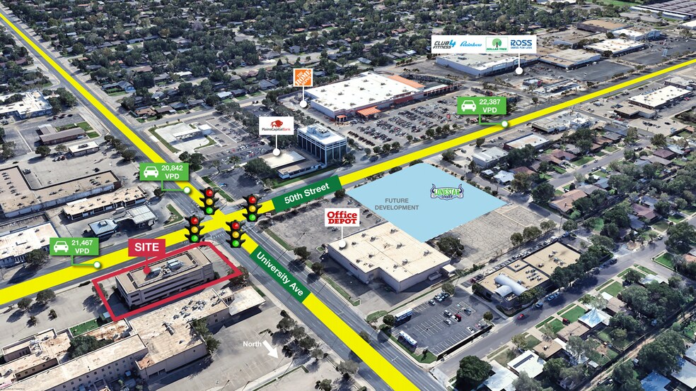 2424 50th St, Lubbock, TX à vendre - Photo de l’immeuble – Image 2 sur 47