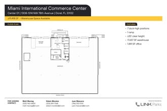 1352-1382 NW 78th Ave, Doral, FL à louer Plan de site– Image 1 sur 26
