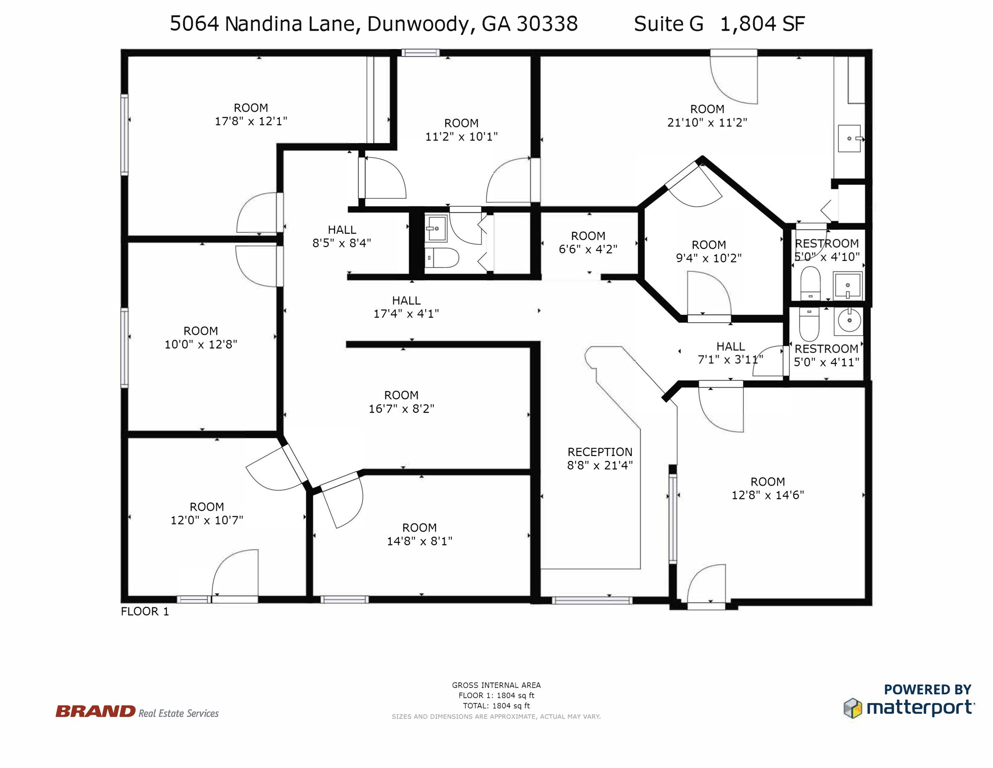 5054 Nandina Ln, Dunwoody, GA à louer Plan de site– Image 1 sur 2