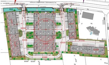 Local d’activités dans Gignac-la-Nerthe à louer Plan de site– Image 2 sur 2