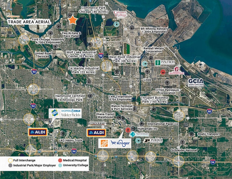 12233 S Avenue O, Chicago, IL à vendre - Aérien – Image 2 sur 4