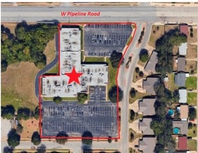 951 W Pipeline Rd, Hurst, TX - VUE AÉRIENNE vue de carte