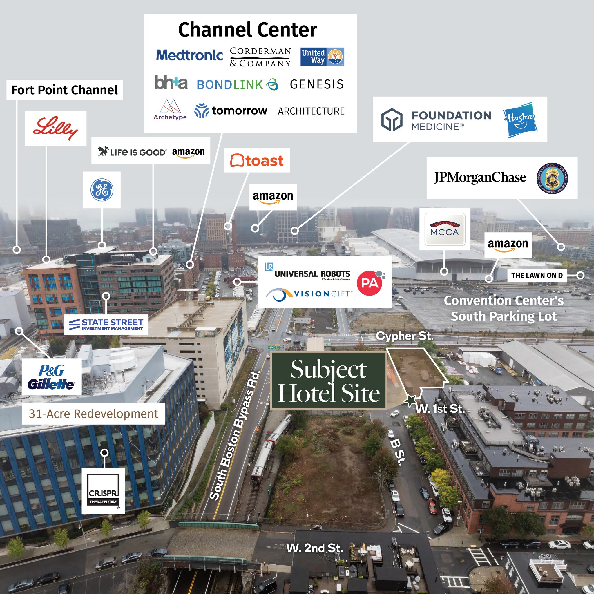 178 W 1st St, South Boston, MA à vendre Aérien– Image 1 sur 2