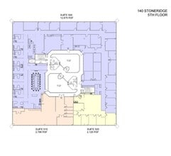 140 Stoneridge Dr, Columbia, SC à louer Plan d’étage– Image 1 sur 1