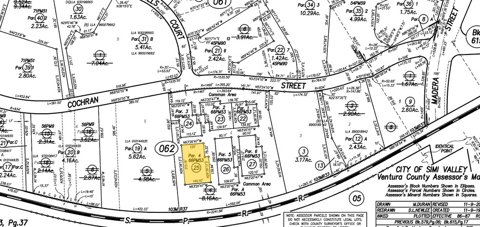 74-98 W Cochran St, Simi Valley, CA à louer - Plan cadastral – Image 2 sur 6