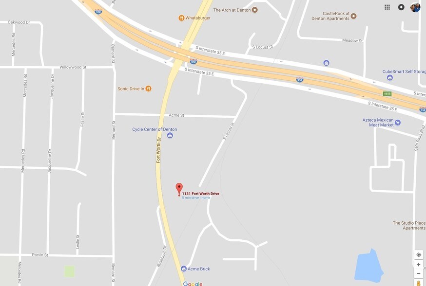 1131 Fort Worth Dr, Denton, TX à vendre - Photo de l’immeuble – Image 2 sur 21