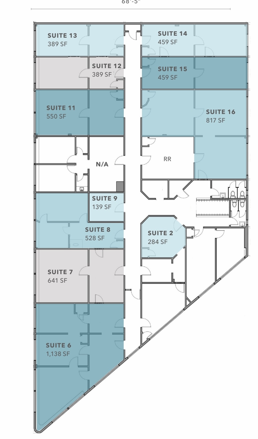 700-710 Winslow St, Redwood City, CA à louer Plan d’étage– Image 1 sur 1