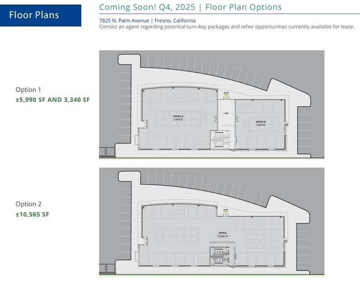 7795 N Palm Ave, Fresno, CA à louer - Plan d’étage – Image 3 sur 3