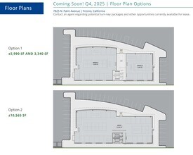 7795 N Palm Ave, Fresno, CA à louer Plan d’étage– Image 1 sur 1