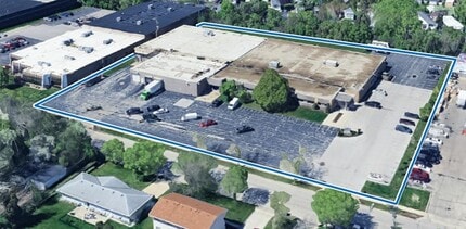 1535 S 101st St, West Allis, WI - VUE AÉRIENNE vue de carte