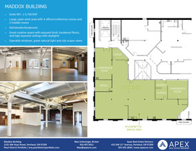 1231 NW Hoyt St, Portland, OR à louer Plan d’étage– Image 1 sur 1