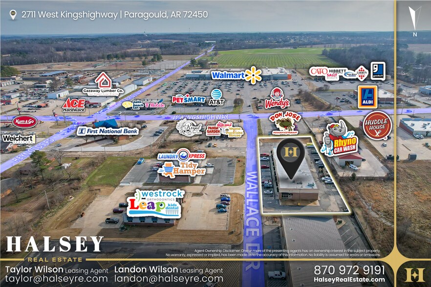2711 W Kingshighway, Paragould, AR à louer - Photo de l’immeuble – Image 2 sur 3