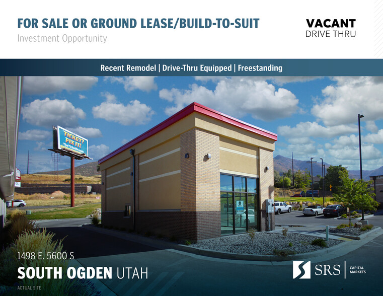 1498 E 5600 S, Ogden, UT à vendre - Photo de l’immeuble – Image 1 sur 6