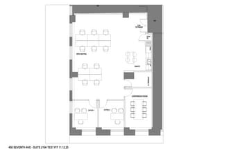450 7th Ave, New York, NY à louer Plan d’étage– Image 1 sur 1