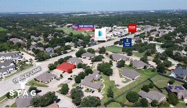 1206 Bent Oaks Ct, Denton, TX - Vue aérienne vue de carte - Image1