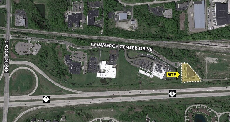 46097 Commerce Center Drive, Plymouth, MI à louer - Aérien – Image 3 sur 9