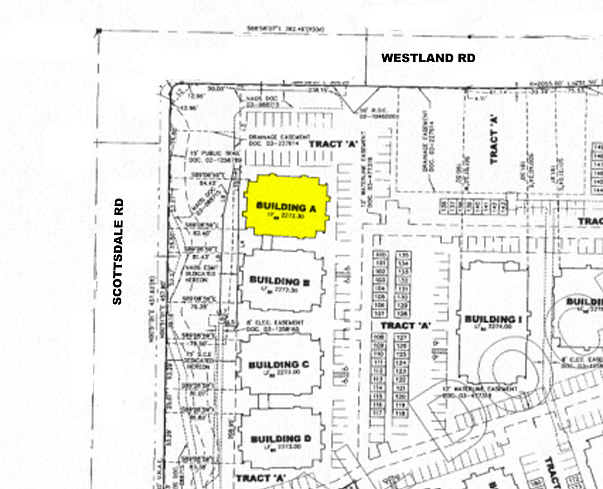 33765 N Scottsdale Rd, Scottsdale, AZ à louer - Plan cadastral – Image 2 sur 7