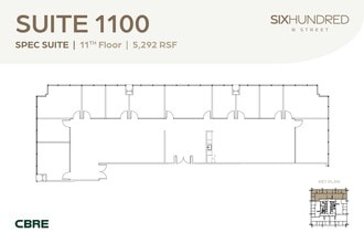 600 B St, San Diego, CA à louer Plan d’étage– Image 1 sur 1
