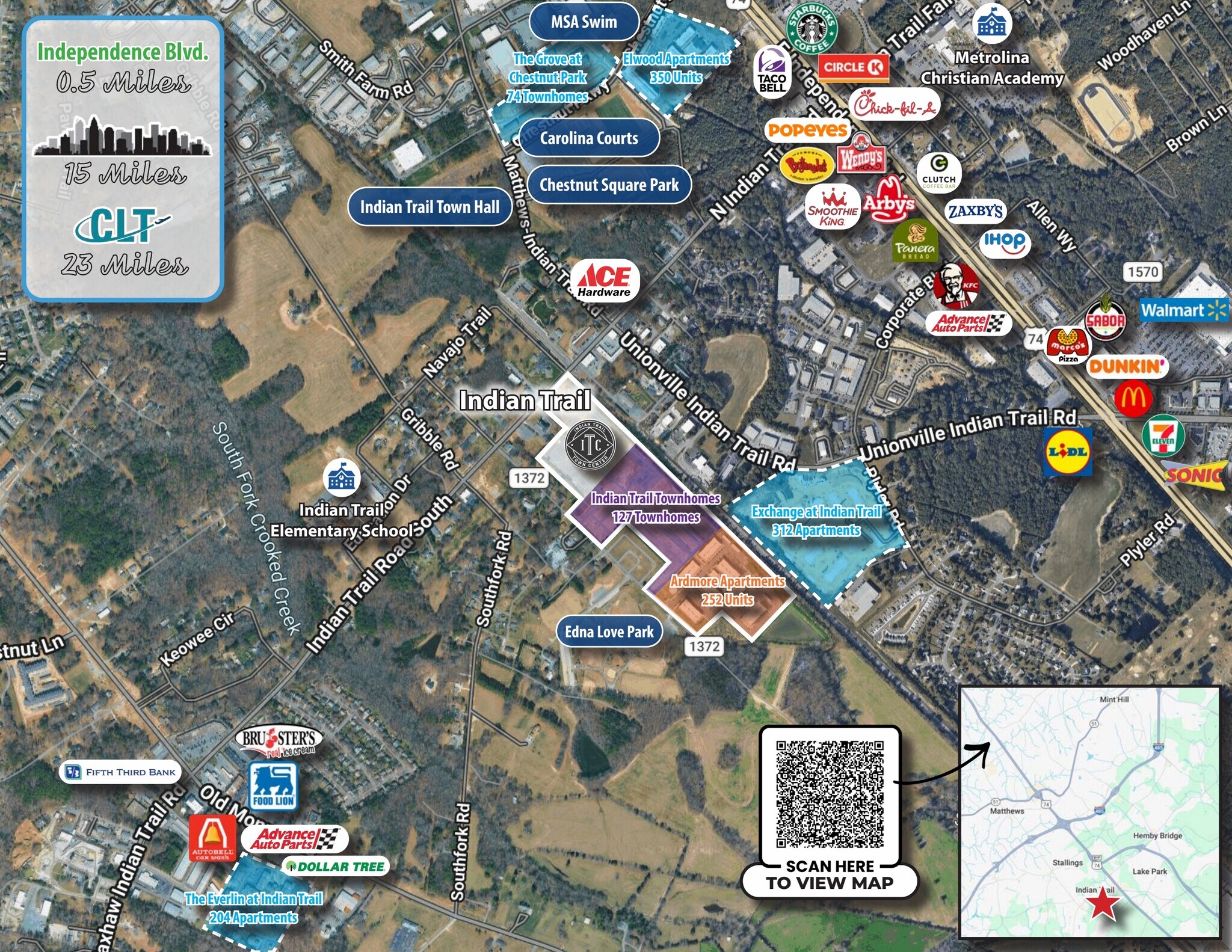 0 Indian Trail Rd, Indian Trail, NC à vendre Photo principale– Image 1 sur 5