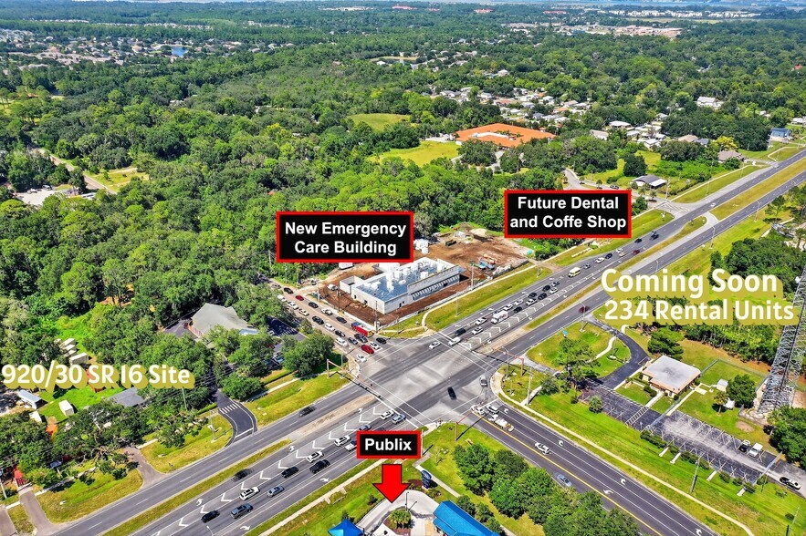 920/30 State Road 16, Saint Augustine, FL à vendre - Aérien – Image 1 sur 28