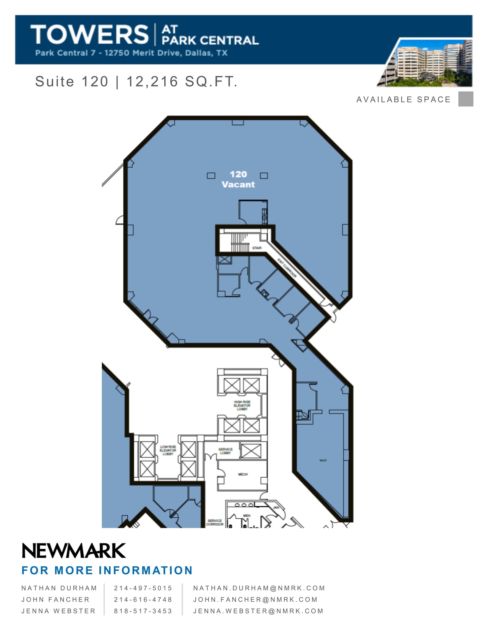 12750 Merit Dr, Dallas, TX à louer Plan de site– Image 1 sur 2