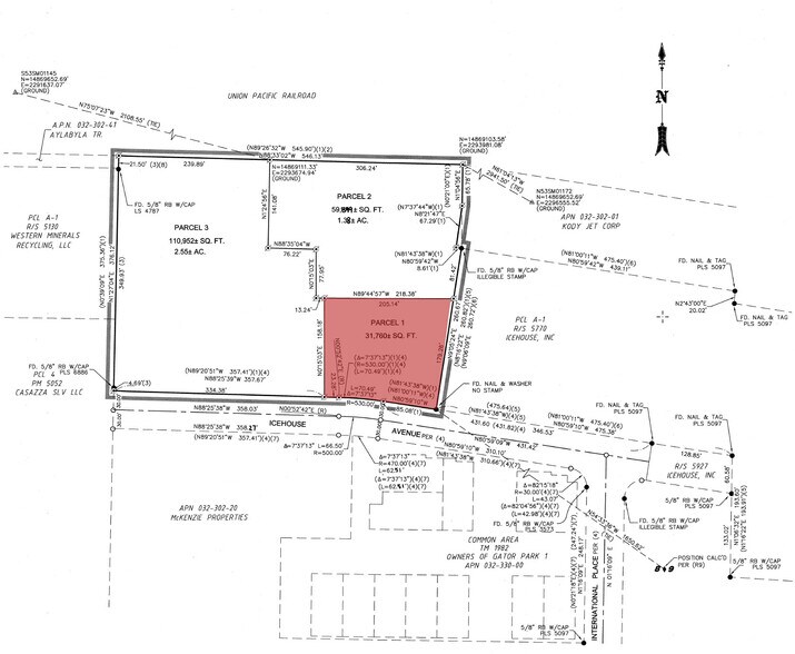 1210 Icehouse Ave, Sparks, NV à vendre - Plan cadastral – Image 3 sur 3