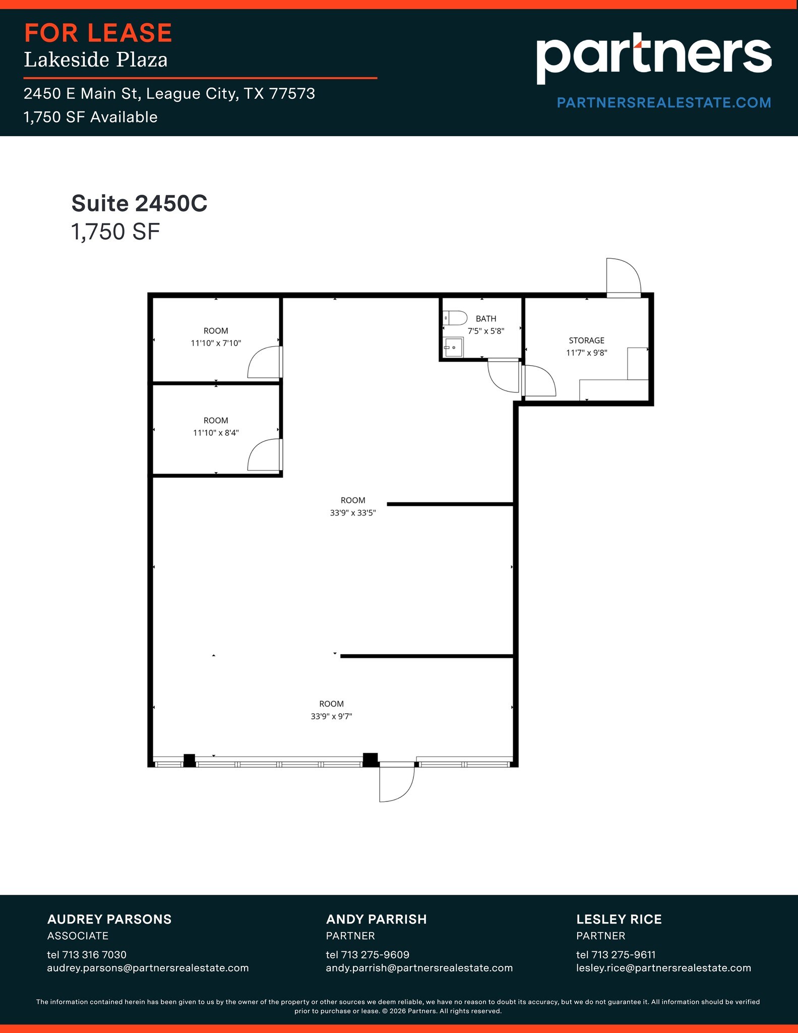 2450 E Main St, League City, TX à louer Plan de site– Image 1 sur 3