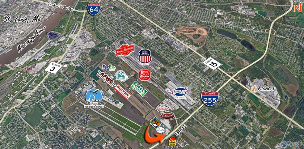 2021 Goose Lake Rd, Sauget, IL à louer - Photo de l’immeuble – Image 2 sur 17