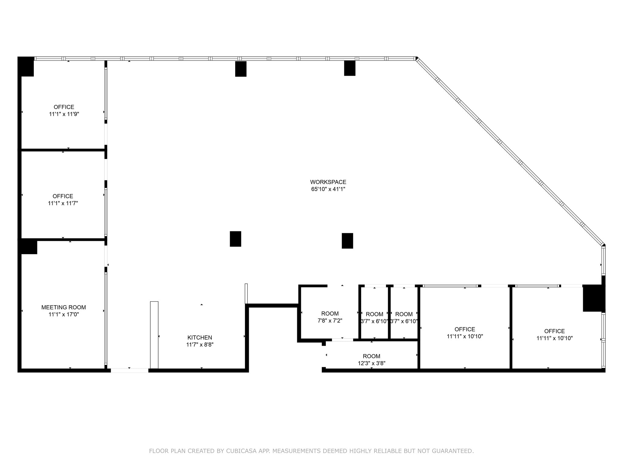 360 Central Ave, Saint Petersburg, FL à louer Plan d’étage– Image 1 sur 12