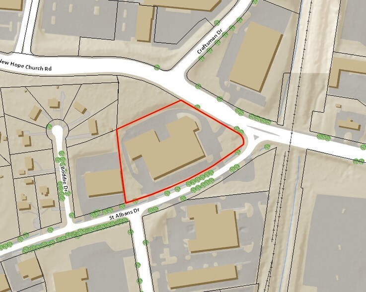 1904 New Hope Church Rd, Raleigh, NC à louer - Plan cadastral – Image 3 sur 23