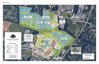 8110-8171 Maple Lawn Blvd, Fulton, MD à louer Plan de site– Image 1 sur 1