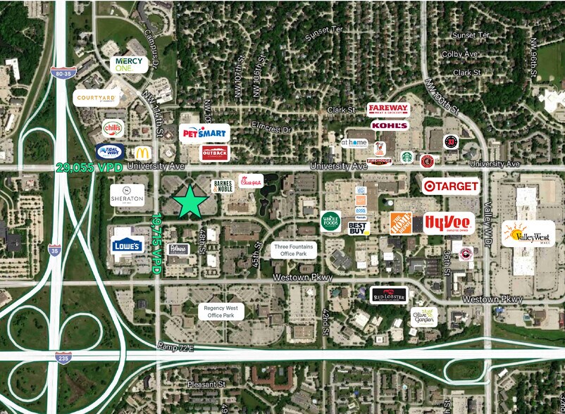 4900 University Ave, West Des Moines, IA à louer - Photo de l’immeuble – Image 2 sur 24