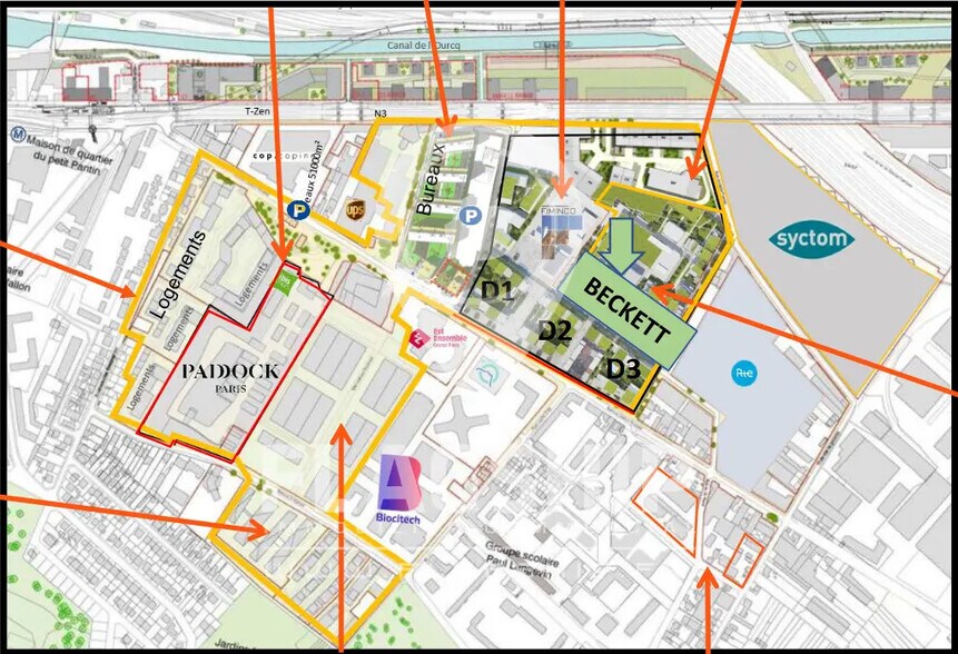 Local commercial dans Romainville à louer - Photo de l’immeuble – Image 3 sur 4