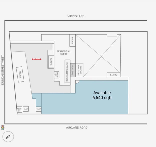 3 Auckland Rd, Toronto, ON à louer - Plan d’étage – Image 3 sur 4
