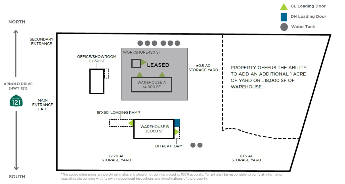 24200 Arnold Dr, Sonoma, CA à louer Plan de site– Image 1 sur 18