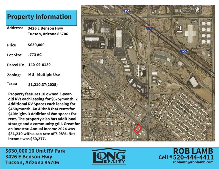 3426 E Benson Hwy, Tucson, AZ à vendre - Photo de l’immeuble – Image 2 sur 7