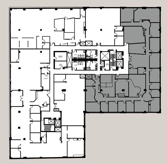 80 Rue Queen, Montréal, QC à louer Plan d’étage– Image 1 sur 1