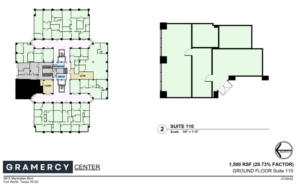 6815 Manhattan Blvd, Fort Worth, TX à louer Plan d’étage– Image 1 sur 1