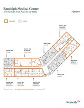 4701 Randolph Rd, Rockville, MD à louer Plan d’étage– Image 1 sur 1