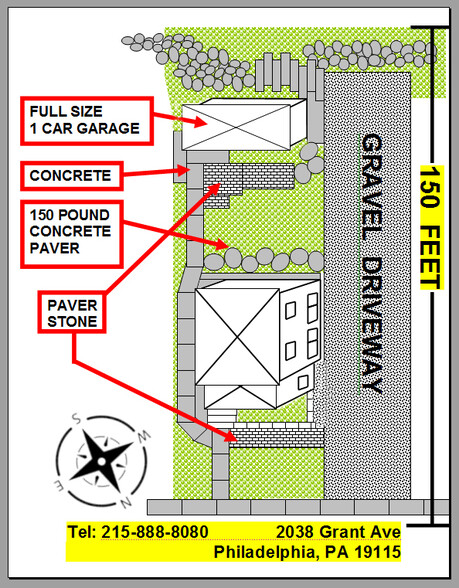 2038 Grant Ave, Philadelphia, PA à vendre - Plan cadastral – Image 2 sur 272