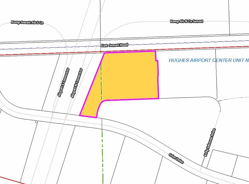 840 Grier Dr, Las Vegas, NV à louer - Plan cadastral – Image 2 sur 21