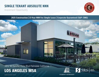 Plus de détails pour 3852 Rancho Vista Blvd, Palmdale, CA - Local commercial à vendre