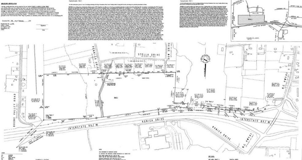1025 Penn-Lo Dr, Whitsett, NC à vendre - Plan cadastral – Image 3 sur 3