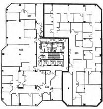 250 Dundas St W, Toronto, ON à louer Plan d’étage– Image 1 sur 1